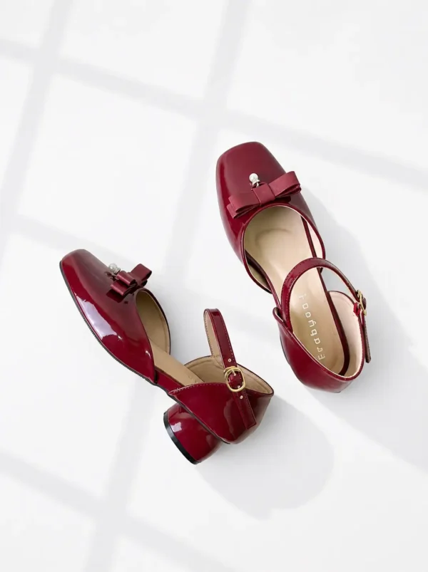 Larissa Mules Maroon Erabyan