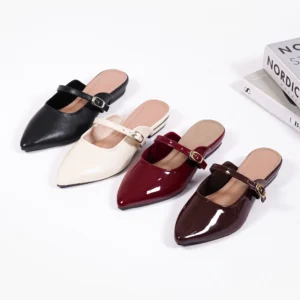 sepatu mules wanita casual laura erabyan