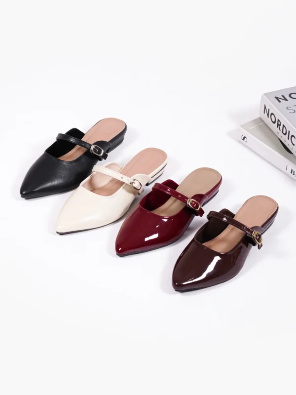 sepatu mules wanita casual laura erabyan