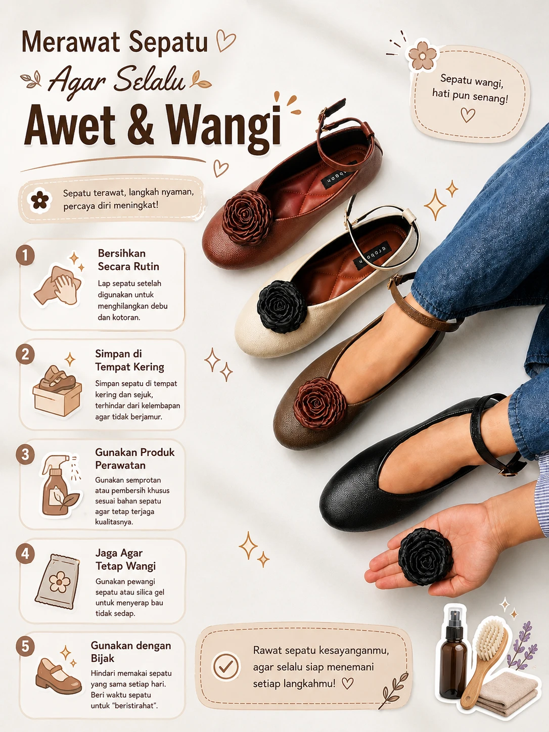 Erabyan - Merawat Sepatu Agar Selalu Awet & Wangi