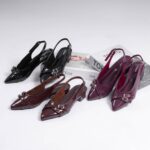 sepatu mules heels elegan