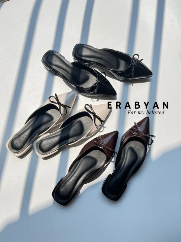 sepatu mules kerja wanita nyaman winnie erabyan