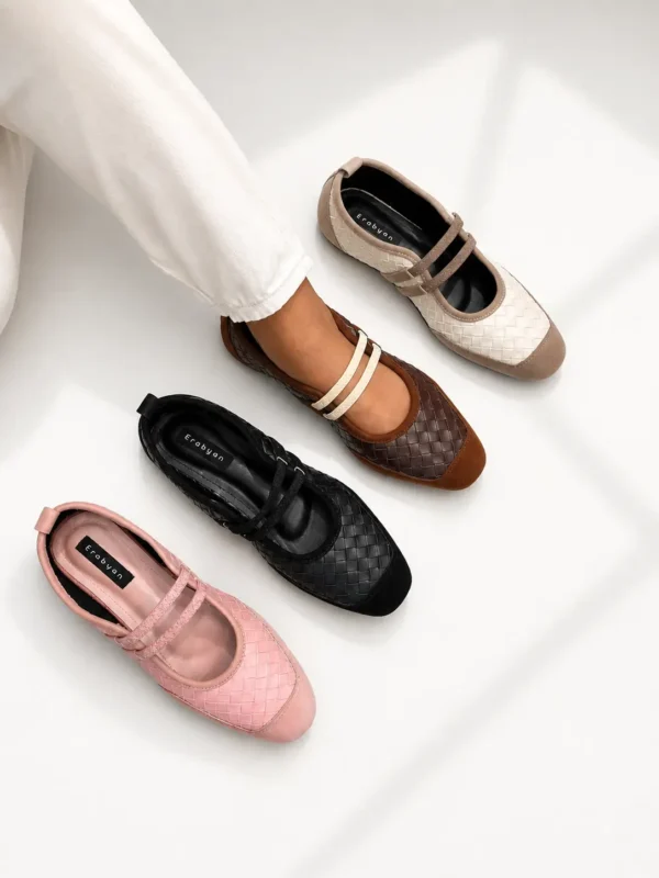 flatshoes wanita elegan jelita erabyan