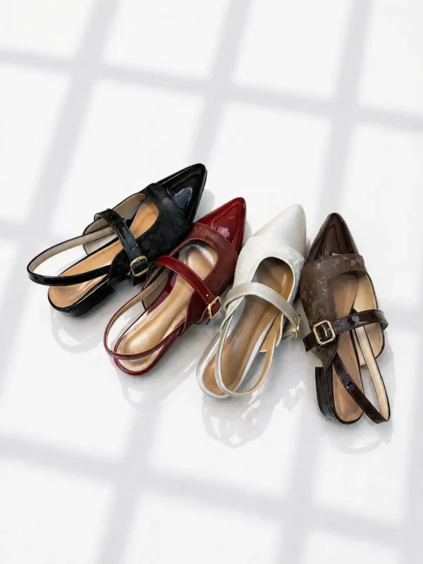 Rosella Mules Flat Shoes Erabyan