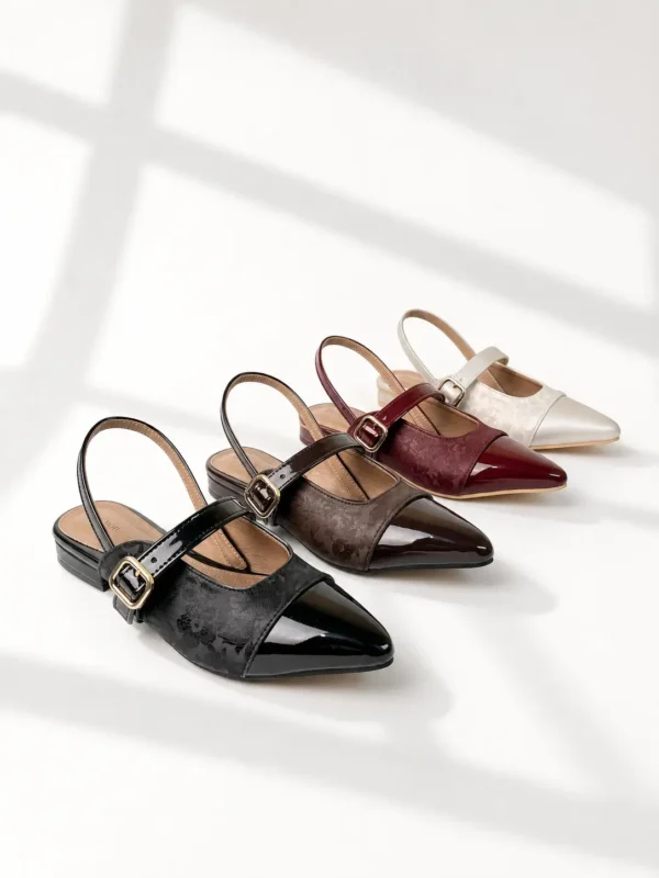 Rosella Mules Flatshoes Erabyan