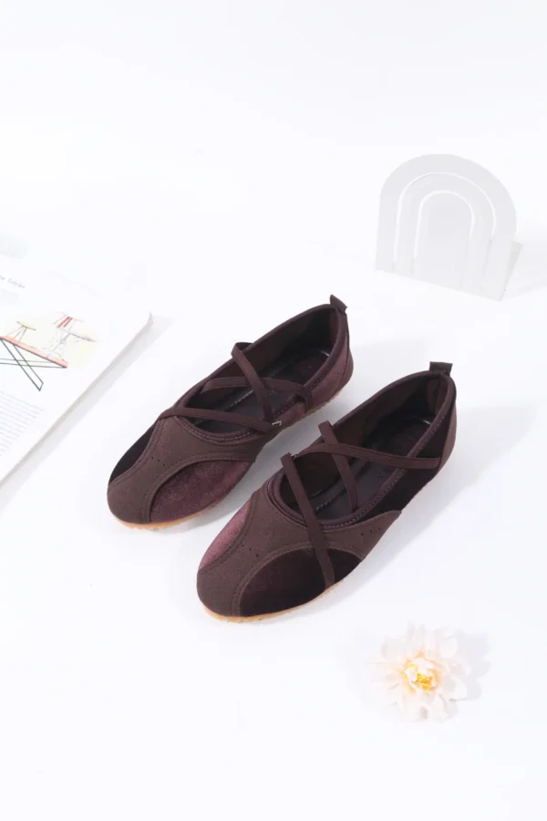 Ayomi Flat Shoes Coffee