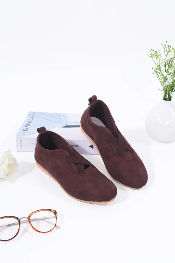 Starla Flat Shoes Coffee